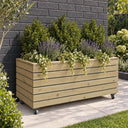 Linear Planter #120cm(L) x 40(W) x 44(H) / With Wheels