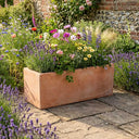 Rustic Terracotta Trough Planter