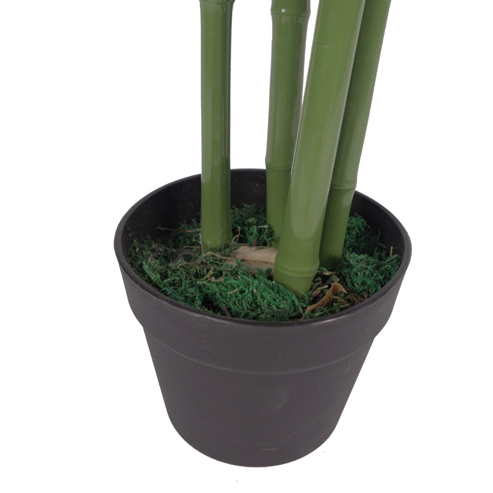 lidl lucky bamboo 120cm (4ft) Fat Leaf Artificial Bamboo Plants Trees