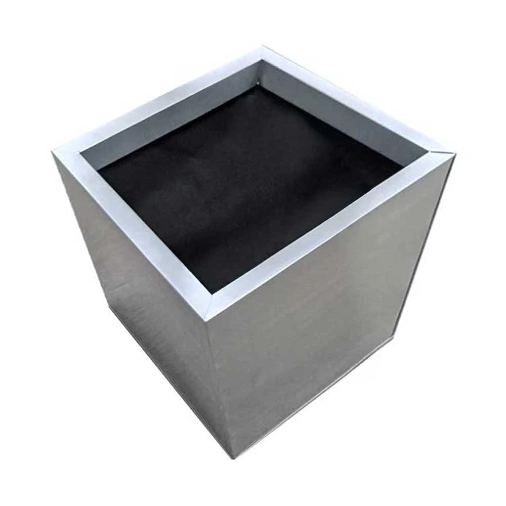 square plant pot liners 50cm Fabric Grow Bag Liner for Cubes – Woven Wood