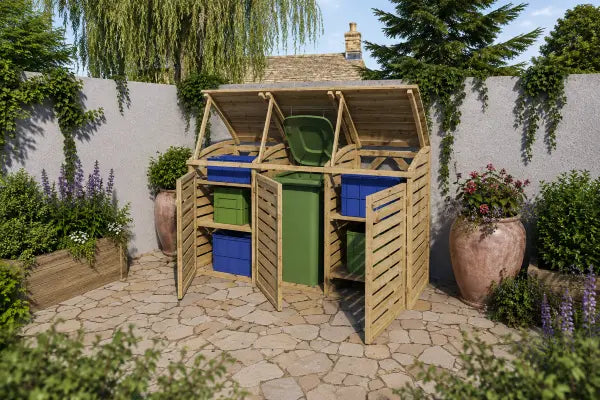 How to Blend Wheelie Bin Storage into Your Landscaping