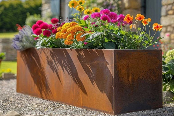 The Unique Look of Corten Steel Planters