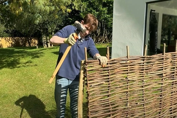 Hazel Hurdle Installation
