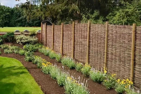 Run of Hurdles in a Landscaped Garden
