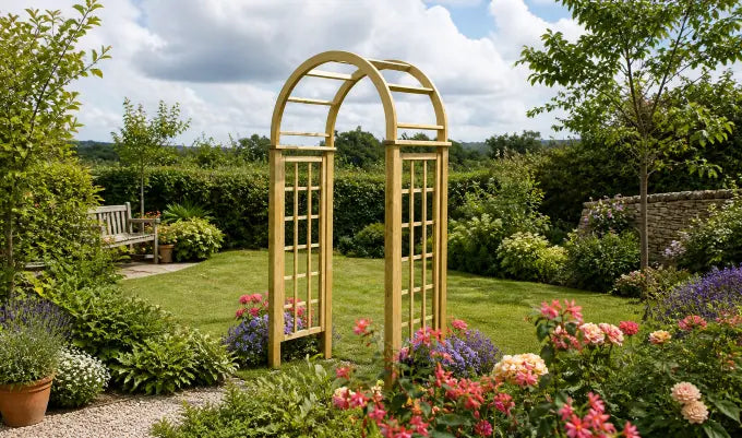 Wooden Garden Arches