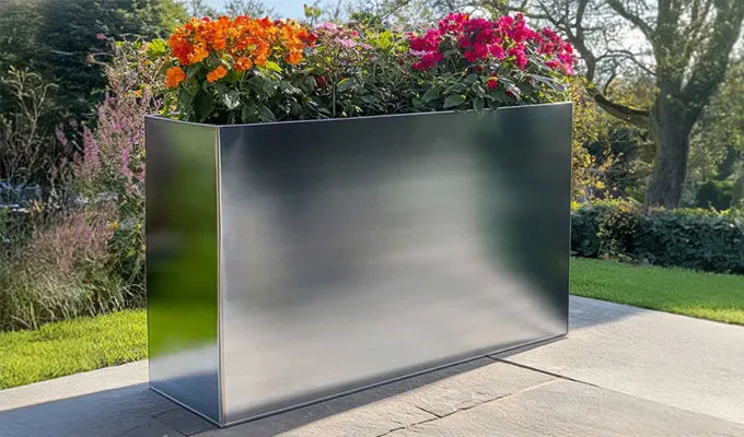 Long Tall Trough Planters