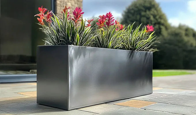 Silver Planters