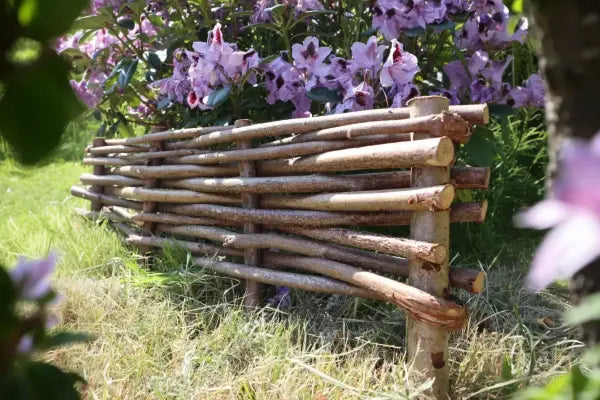 Hazel and Chestnut Edging