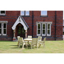 Ergo Round Table Set Six Seater 2