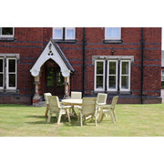 Ergo Round Table Set Six Seater 2