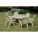 Ergo Round Table Set Six Seater 3