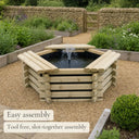 Round Pond #122cm(L) x 122cm(W) x 41cm(H)