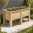 Deep Root Planter #180cm(L) x 50(W) x 50(H)