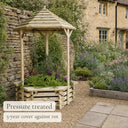 Wishing Well Planter #122cm(L) x 122cm(W) x 201cm(H)