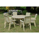 Ergo Round Table Set Six Seater 5