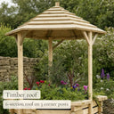 Wishing Well Planter #122cm(L) x 122cm(W) x 201cm(H)