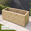 Linear Planter #120cm(L) x 40(W) x 44(H) / No Wheels
