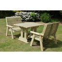 Ergo 4 Seat Compact Set Two Benches 8