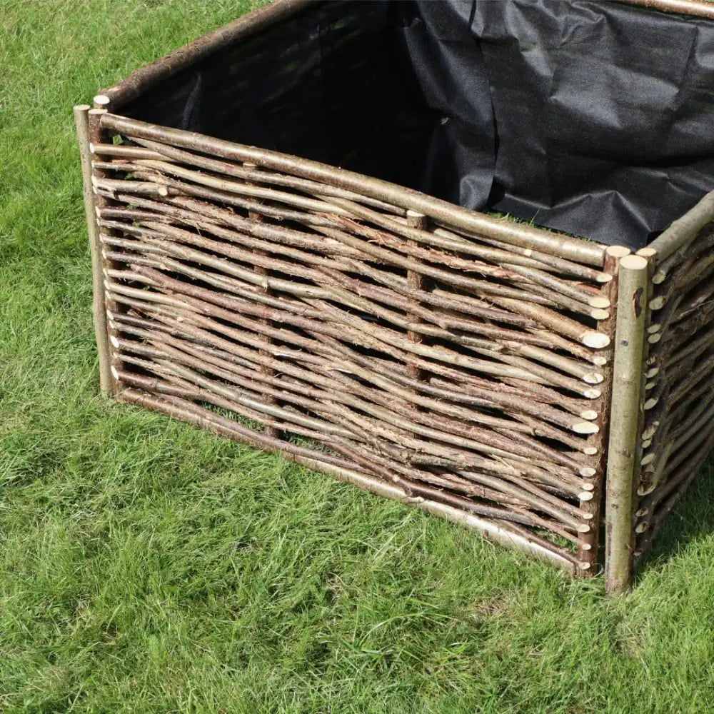Raised Flower Beds 400 litres by Woven WOod