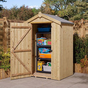 4' x 3' Signature Heritage T&G Windowless Single Door Apex Shed