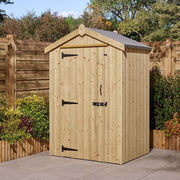 4' x 3' Signature Heritage T&G Windowless Single Door Apex Shed