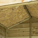 4' x 3' Traditional Overlap Windowless Single Door Apex Shed