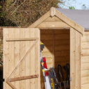 4' x 4' Premier Shiplap Windowless Single Door Apex Shed