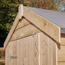 4' x 4' Premier Shiplap Windowless Single Door Apex Shed