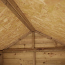 4' x 4' Premier Shiplap Windowless Single Door Apex Shed