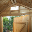 4' x 6' Shiplap Windowless Single Door Apex Security Shed