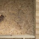 4' x 6' Traditional Overlap Single Door Apex Shed