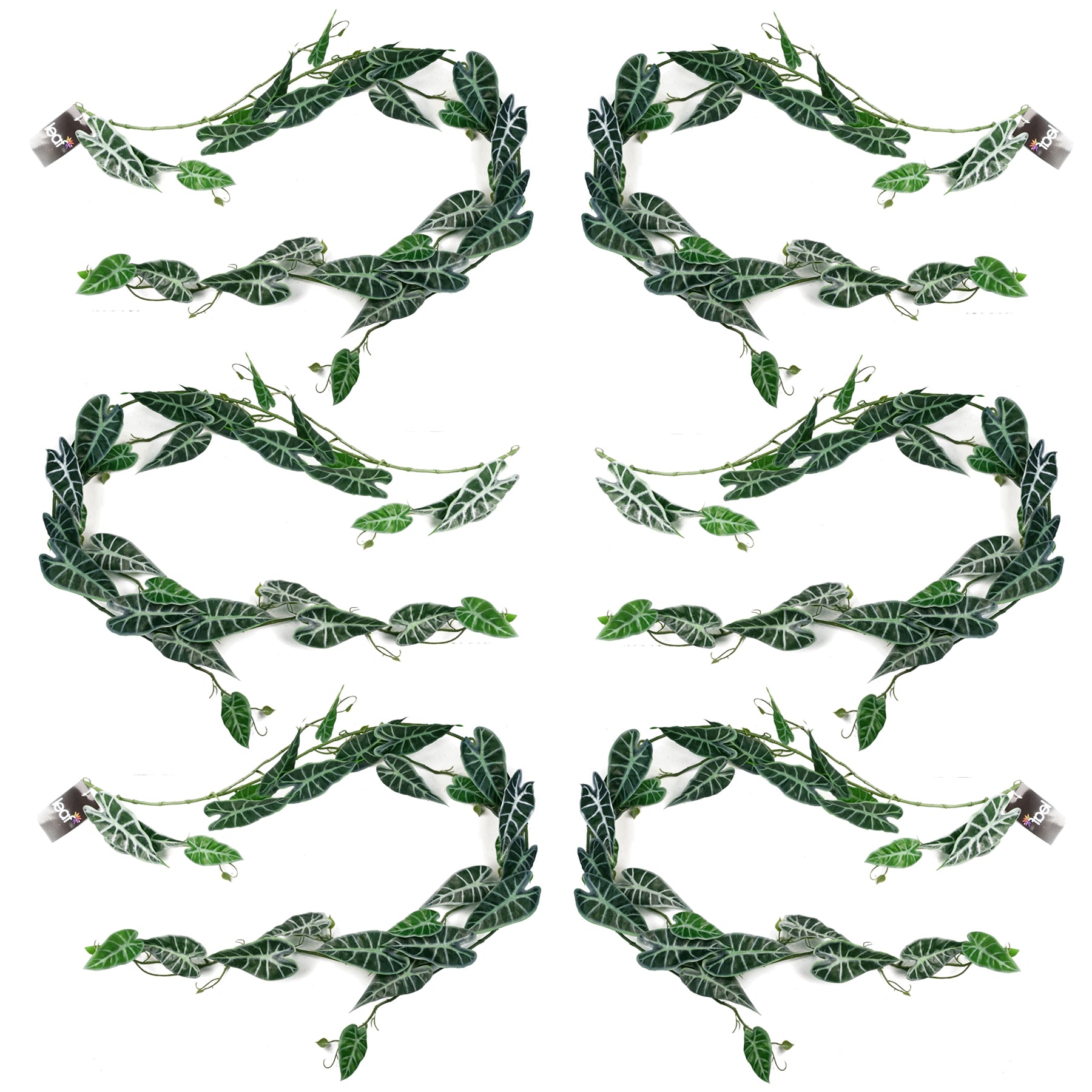 6 x 180cm Artificial Hanging Trailing Amazonica Plant