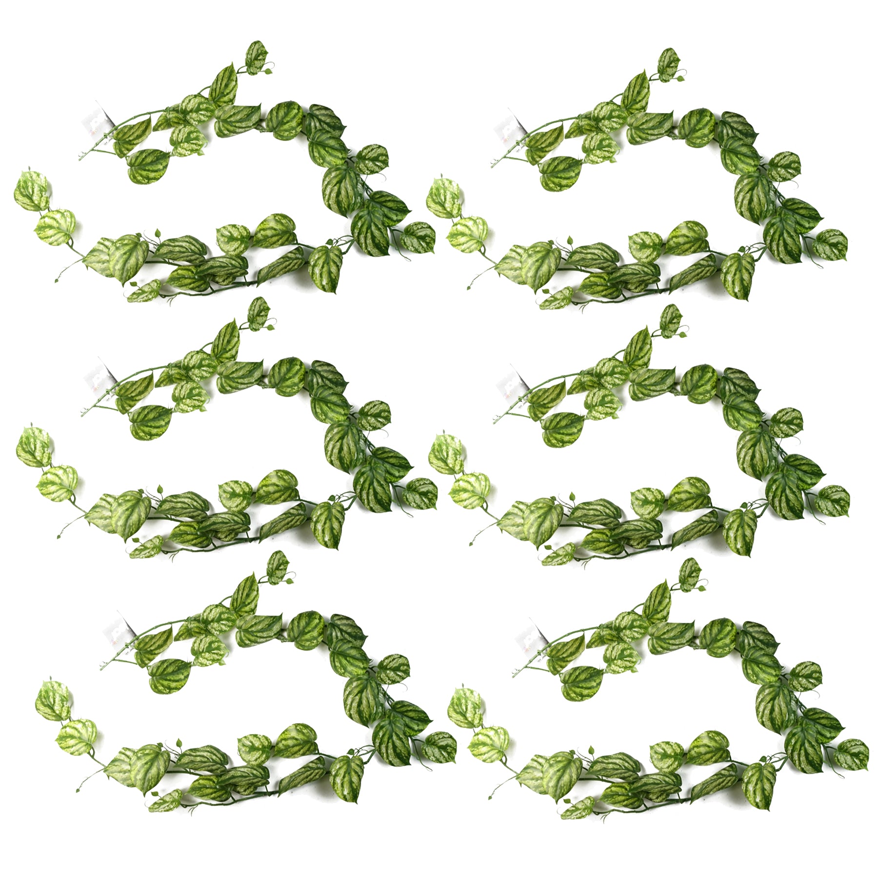 6 x 180cm Artificial Hanging Trailing Devils Ivy Plant