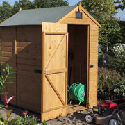 5' x 7' Shiplap Windowless Single Door Apex Security Shed