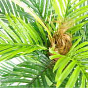 90cm (3ft) Deluxe Artificial Plant Two-Tone Palm Tree - Potted