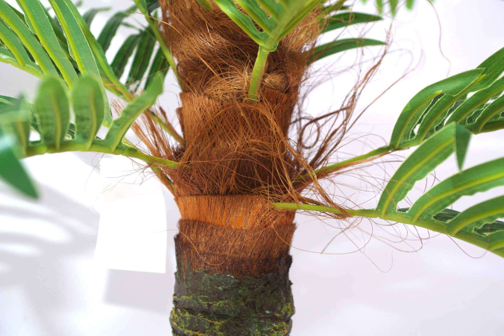 90cm (3ft) Deluxe Artificial Plant Two-Tone Palm Tree - Potted