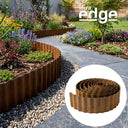 500cm Corten Steel Corrugated Lawn Edging Roll
