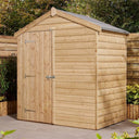 6' x 4' Premier Shiplap Windowless Single Door Apex Shed