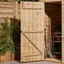 6' x 4' Premier Shiplap Windowless Single Door Apex Shed