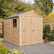 6' x 8' Premier Shiplap Double Door Apex Shed