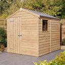 6' x 8' Premier Shiplap Single Door Apex Shed