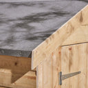6' x 8' Premier Shiplap Windowless Double Door Apex Shed