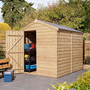 6' x 8' Premier Shiplap Windowless Single Door Apex Shed