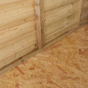 6' x 8' Premier Shiplap Windowless Single Door Apex Shed