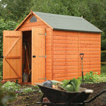 6' x 8' Shiplap Windowless Double Door Apex Security Shed