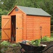 6' x 8' Shiplap Windowless Double Door Apex Security Shed