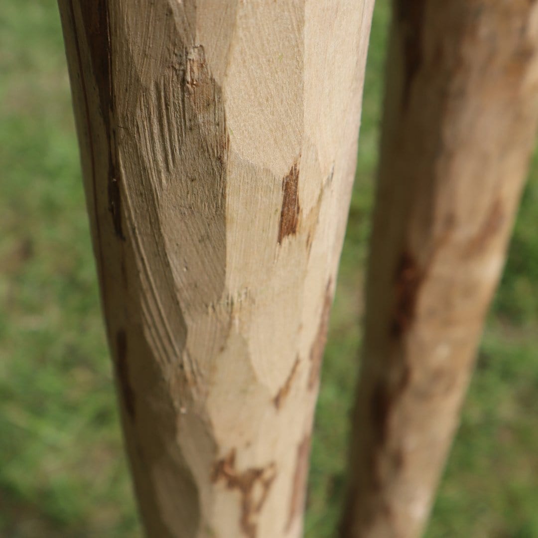 Rustic Chestnut Fence Posts for Hazel Hurdles – Woven Wood