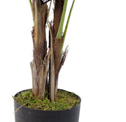 120cm Leaf Large Artificial Palm Tree - Natural