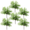 6 x 40cm Artificial Bamboo Palm Bush Plant