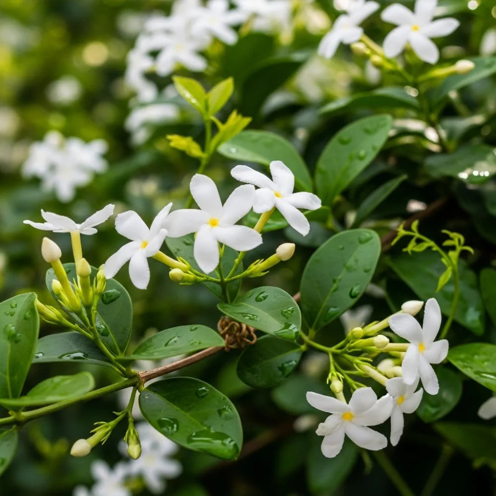 6ft Star Jasmine | Trachelospermum jasminoides | 10L Pot